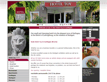 Tablet Screenshot of hotel-toy.de